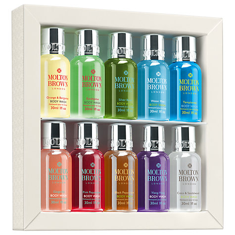 Molton Brown Signature Scents Mini Body Wash Collection 10 x 30ml