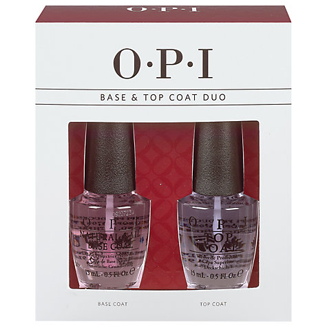 OPI Top Base Coat Duo Pack 2 x 15ml
