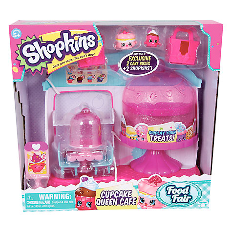 Shopkins Cupcake Queen Cafe Playset